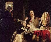 John callcott horsley,R.A. St. Valentine's Day oil painting reproduction